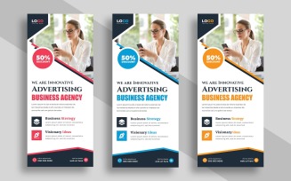 Marketing Agency Roll Up Standee Banner Ver-9