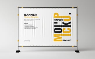 Banner Poster Mockup Design