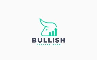 Bull Trade Logo Template Design