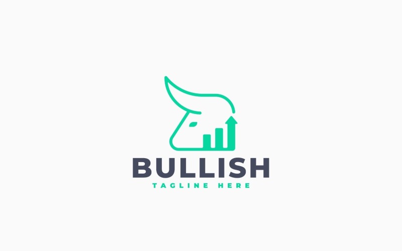 Bull Trade Logo Template Design