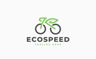 Eco Speed Logo Template Design