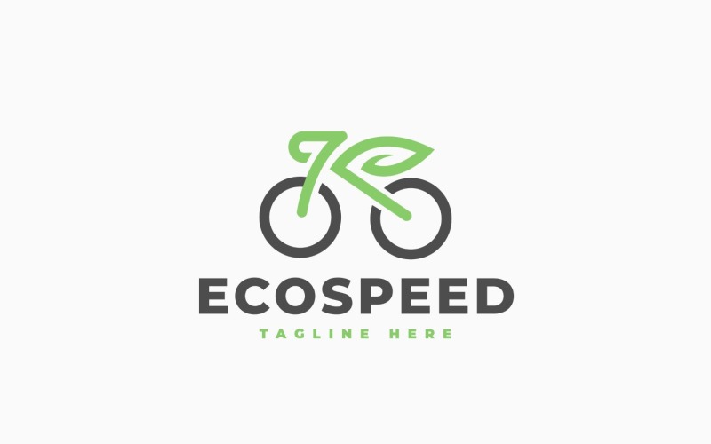 Eco Speed Logo Template Design
