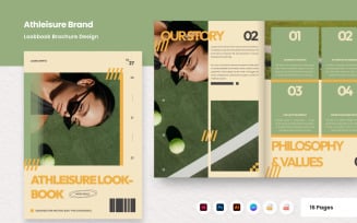 Lauda – Athleisure Lookbook Brochure