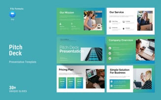 Pitch Deck Keynote Template Presentation 2026
