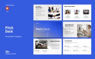 Pitch Deck PowerPoint Presentation Template 2025