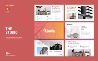The Studio Business PowerPoint Presentation Template