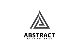 Triangle Logo Template vector design v0