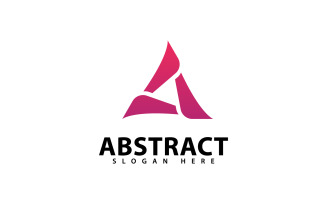 Triangle Logo Template vector design v11