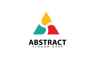 Triangle Logo Template vector design v2