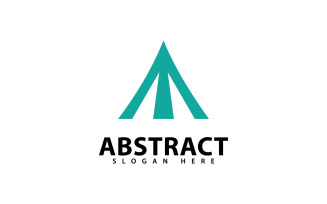 Triangle Logo Template vector design v5