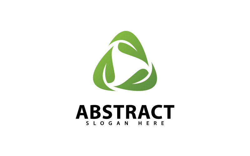 Triangle Logo Template vector design v9