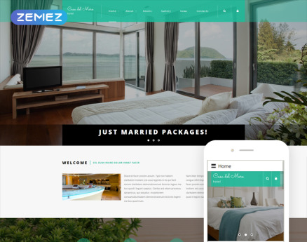 Hotel Suite Joomla Template