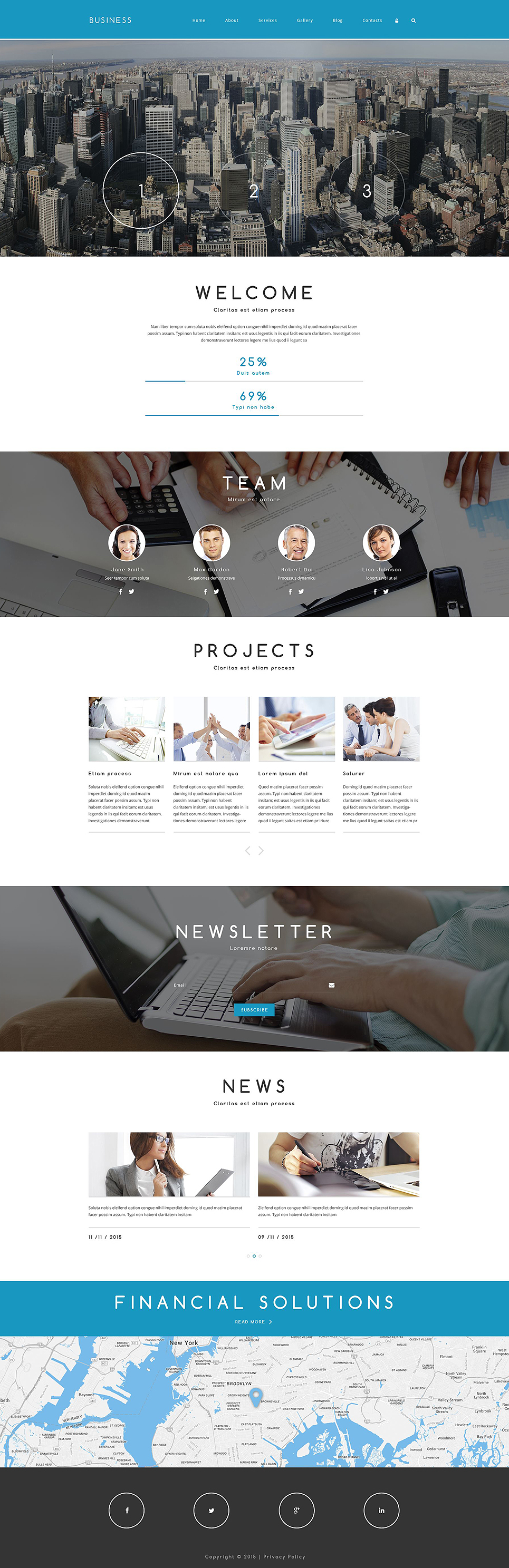 Business Associate Drupal Template New Screenshots BIG