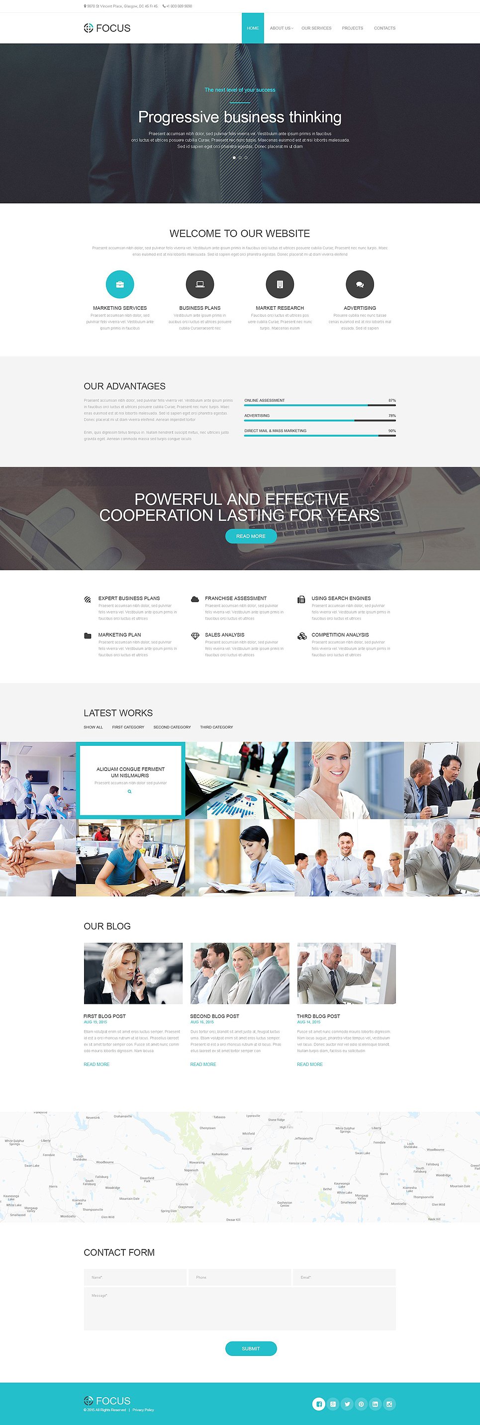 Business Muse Template New Screenshots BIG