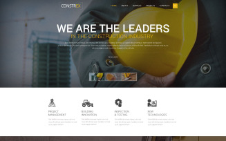 Constrex Website Template