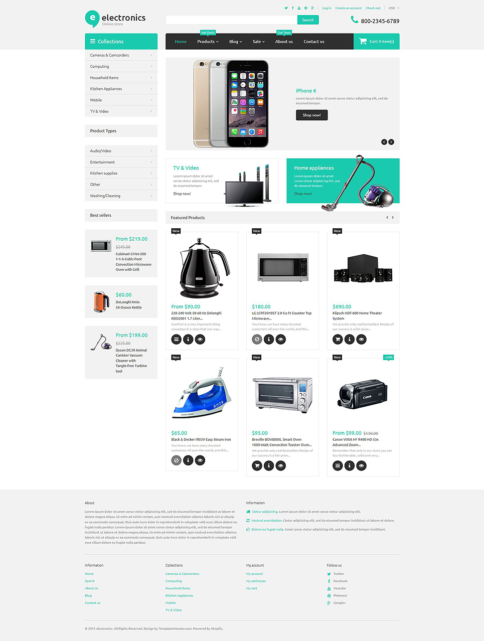 Electronics Retailer Shopify Theme New Screenshots BIG