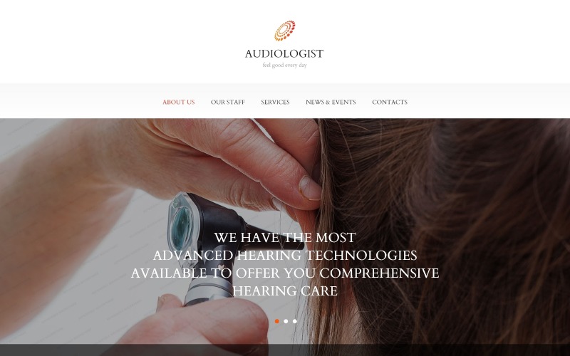 Medical Equipment Website Template