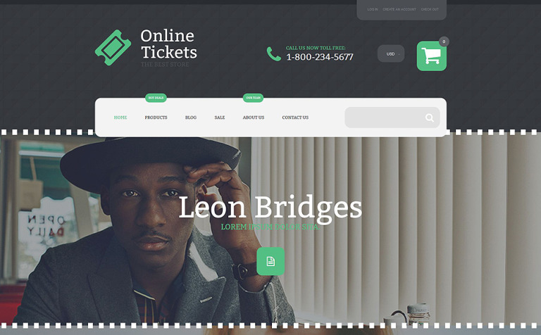Online Tickets Responsive Shopify Theme Big Screenshot Online Tickets Shopify Theme New Screenshots BIG