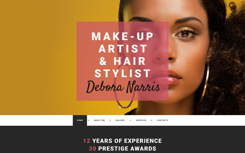 Personal Page Responsive Website Template