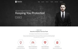 Securico - Security Responsive Modern HTML Website Template