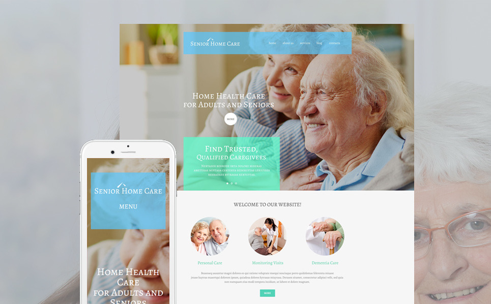 Senior Care Wordpress Theme