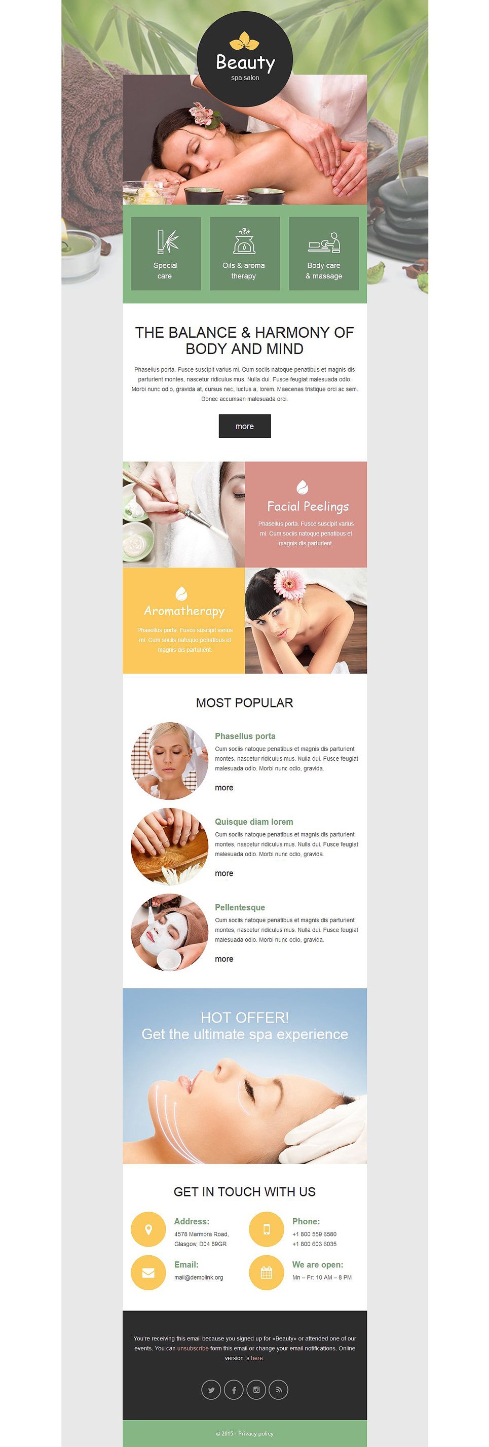 Spa Accessories Responsive Newsletter Template New Screenshots BIG