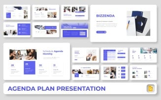 Bizzenda - Agenda Plan Google Slides Presentation Template