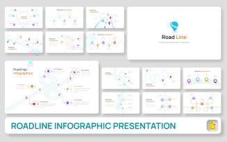 Roadmap Infographic Google Slides Presentation Template