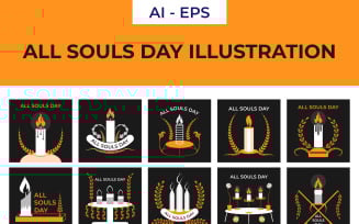 All Souls Day illustration