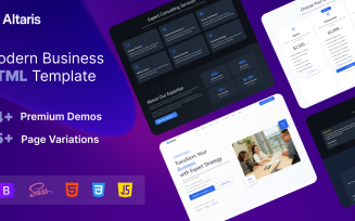 Altaris — Premium Business & Consulting Bootstrap 5 Template