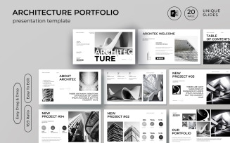 Architecture Portfolio Keynote Presentation Template