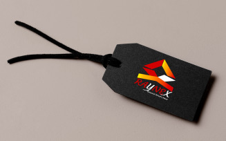 Branding Abstract Geometric Logo with Gradient Colors