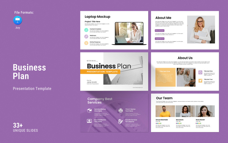 Creative - Business Plan Keynote Template