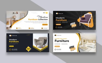 Furniture Sale Facebook Cover Template Ver-1