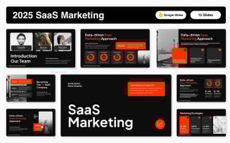2025 SaaS Marketing Google Slide Template