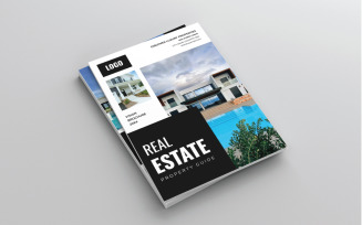 Luxury Real Estate Property Brochure Template | Modern Architecture Catalog Design