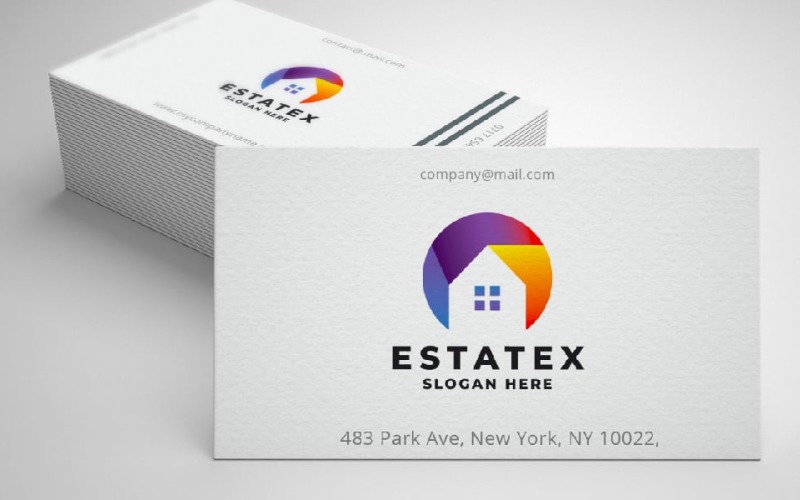 Property and Vibrant Investment Logo Logo Template