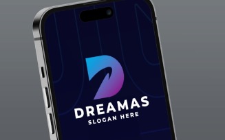 Vision and Ambition Letter D Logo