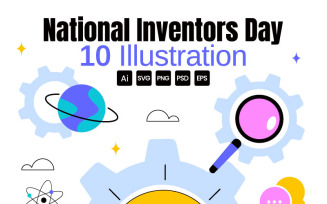 10 National Inventors Day Illustration