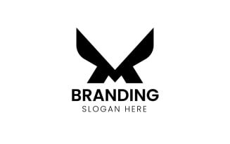 Letter MV business logo-1048