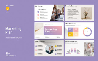 Marketing Plan Google Slides Template 2026