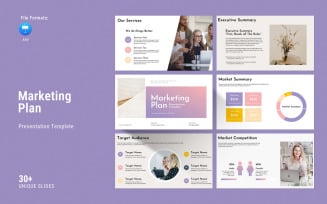 Marketing Plan Keynote Template 2026