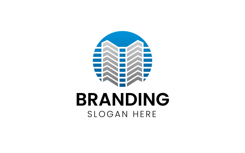 Modern commercial building logo-1047 Logo Template