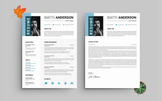 Modern Executive Resume Template CV