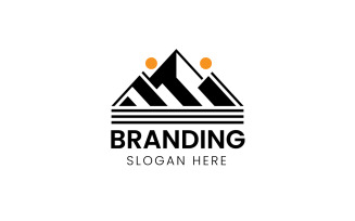 Mountain business and company logo-1046