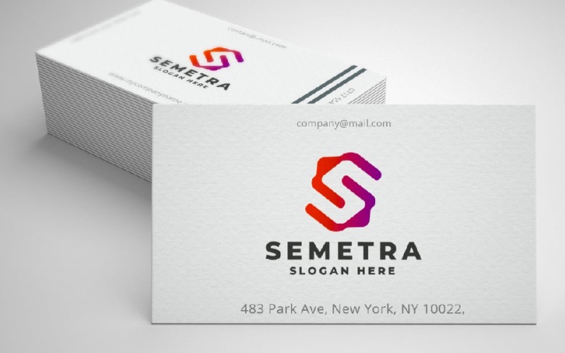 The Secure Stream Letter S Logo Logo Template