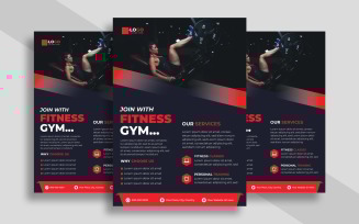 Fitness Gym Promotion Flyer Template Ver-2