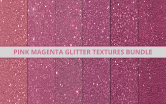 Pink & Magenta Glitter Textures Bundle – High-Resolution Sparkle Digital Papers