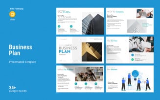 Corporate Business Plan Google Slides Presentation Template.