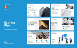 Corporate Business Plan PowerPoint Presentation Template.